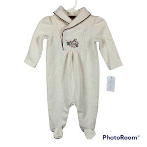 Ralph Lauren Infant Girls Plaid one piece 6 mos NWT